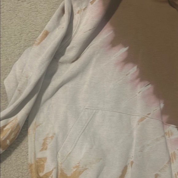 Nike Men's Brown and White Tie-Dye Hoodie - Picture 6 of 11